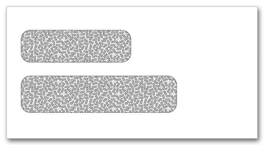 772C Double Window Confidential Envelope 6 7/8 x 3 5/8" QTY 100