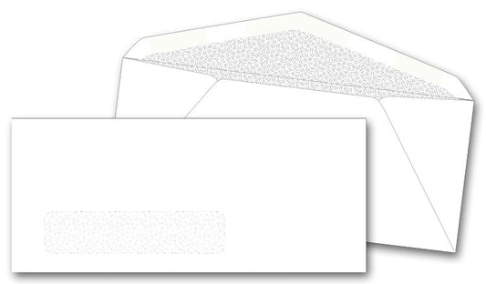 39053 Single Window Confidential Recycled Envelopes 4 1/8 x 9 1/2" QTY 250