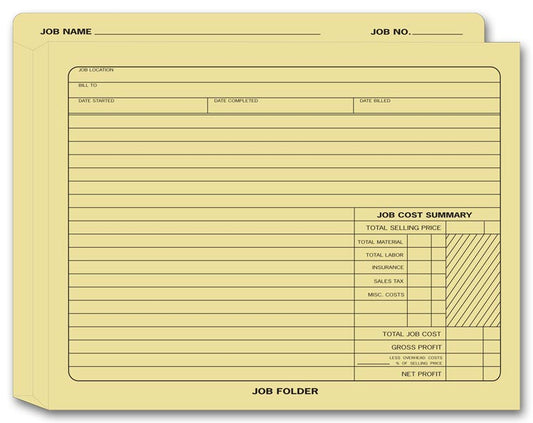 Streamline Project Organization with Expandable Job Folders