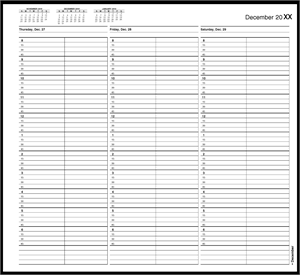 Stay on Schedule with Ease: Introducing Our Time Scan 2 Column Wire bound Book