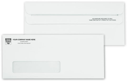 Simplify Your Mailing Process with Single Window Self-Seal Envelopes