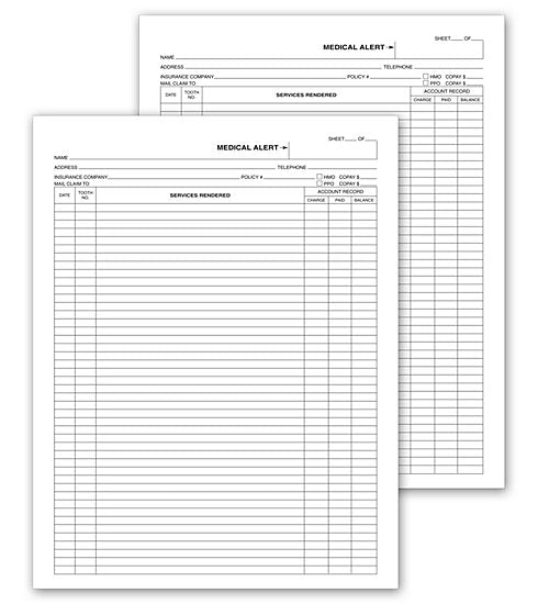 Simplify Dental Record-Keeping with Our Comprehensive Exam Note Records