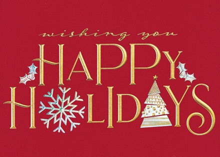 Sending Warm Wishes: Simple Text Happy Holiday Cards for Every Occasion