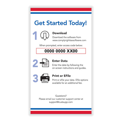TF1101 Tax Form Software for Windows