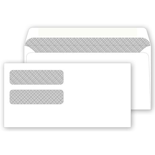 13718.1 Double Window Confidential Envelope 8 7/8 x 4 1/2" QTY 250