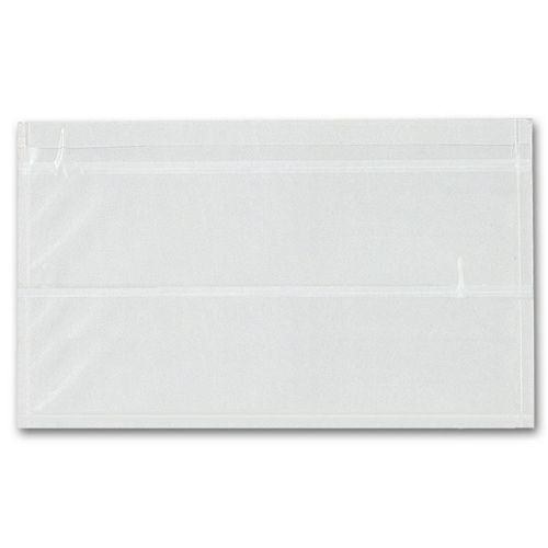 20150.1 Adhesive Transparent Plastic File Pockets 6 x 10" QTY 250