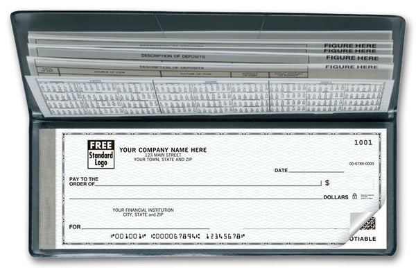 59000N The Traveller Business Size Portable Checks 8 5/8 x 3" QTY 40