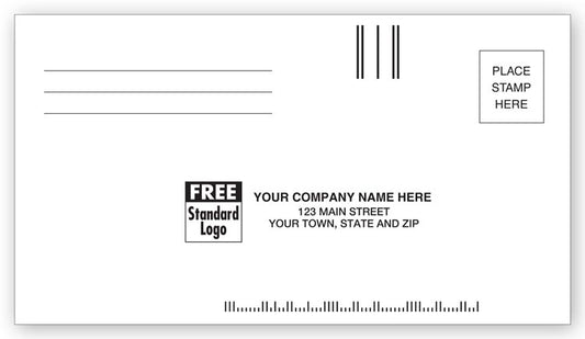 634CR White #6 3/4 Courtesy Reply Envelopes 6 1/2 x 3 5/8" QTY 250