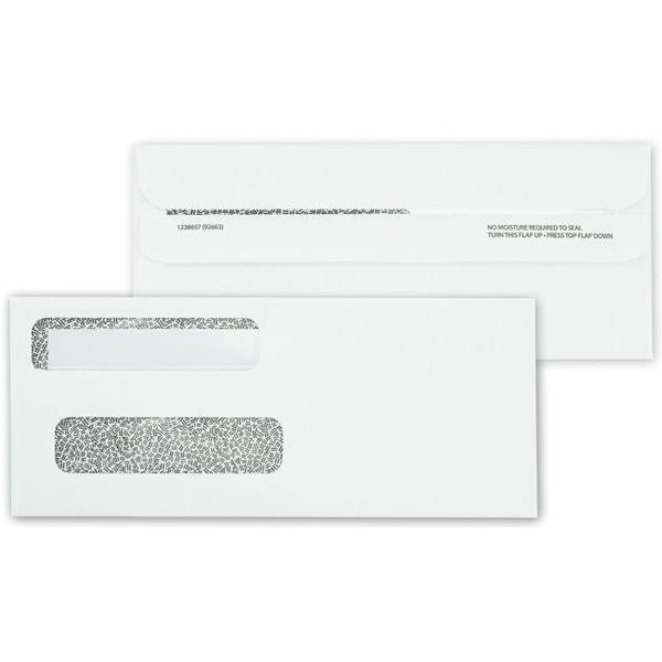 92663.1 Double Window Confidential Envelope Self Seal QTY 250