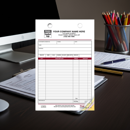 2531 Multi Purpose Register Forms Image Design Large Format5 1/2x8 1/2