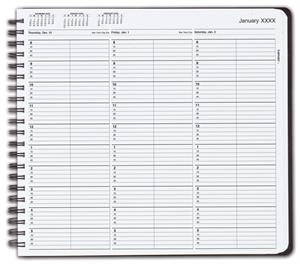 TIME31 TimeScan 2 Column Wirebound Book 15 Minute Interval 8am-6pm 12 x 11"