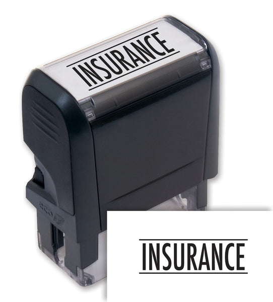 103067 Self-Inking Insurance Stamp 1 11/16 x 9/16"