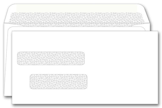 125041N Double Window Envelope 4 3/8 x 8 3/4" QTY 100