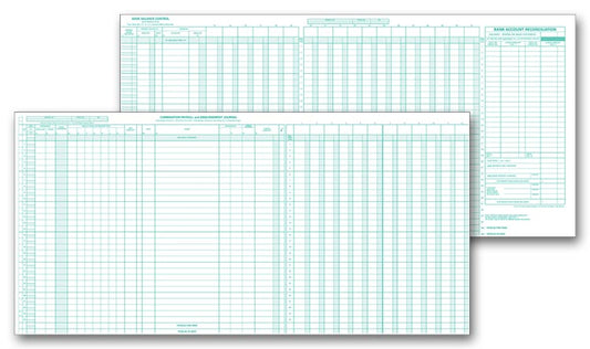 132021N Payroll/General Expense Journal 22 7/16 x 11" QTY 15