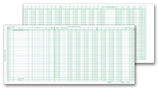 133021N Payroll Expense Journal 24 1/4 x 11" QTY 15