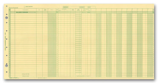 136021N Payroll Expense Journal 21 13/16 x 11" QTY 15