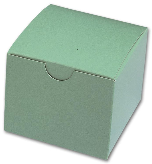 20323 Model Boxes Single Green 3 1/2 x 2 3/4 x 3 3/4" QTY 100