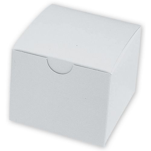 20341 Model Boxes Single White 3 1/2 x 2 3/4 x 3 3/4" QTY 100