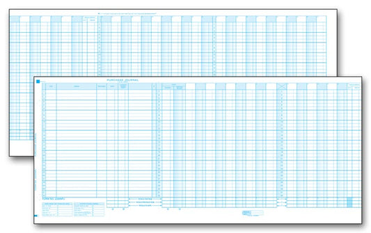 2200NPJ Accounts Payable Purchase Journal 24 x 11"  QTY 25