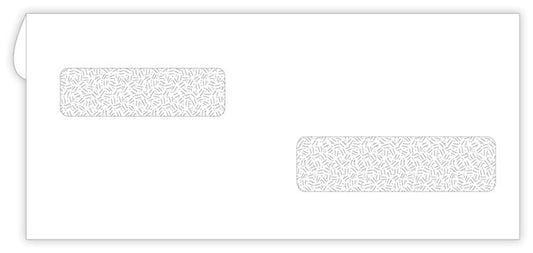 5014 Double Window Confidential Envelope 9 x 4 1/8" QTY 100