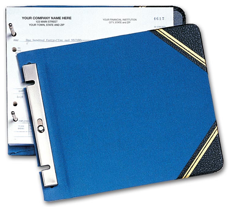 54064N Two Post Binder for Voucher Checks 7 1/2 x 9"
