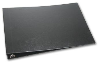54250N 3 On A Page Economical HDPE Flexible Seven Ring Binder