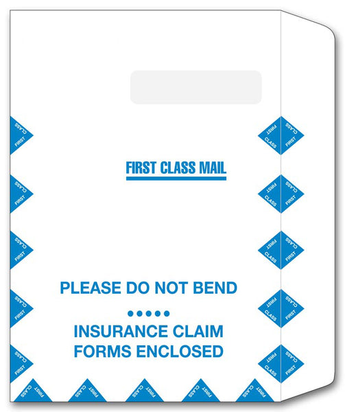 787 Large Claim Form Mailing Envelope 9 x 13" - 100 Envelopes