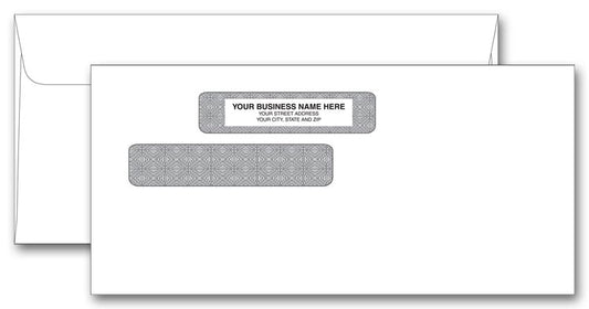 91506 Double Window Confidential Envelope 4 1/8 x 9 1/2" QTY 250