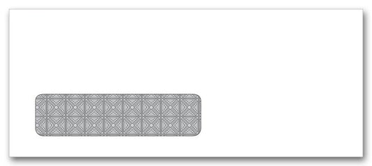 91508 Single Window Envelope 8 5/8 x 3 5/8"" QTY 100