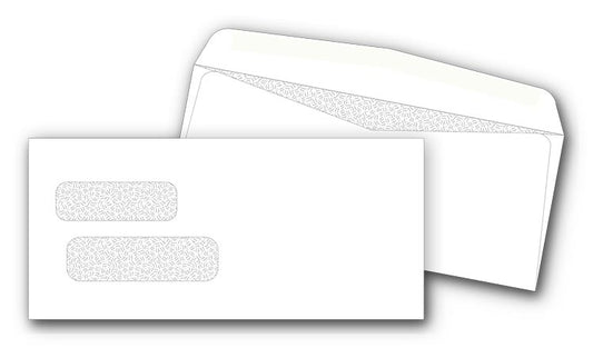 9304 Double Window Confidential Envelope 9 x 4 1/8" QTY 500