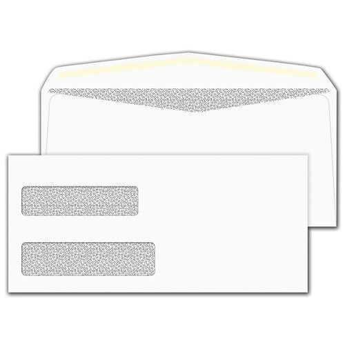 9308C Double Window Confidential Envelope QTY 100