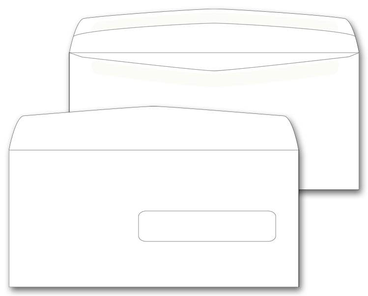 CE1500 HCFA Claim Form Envelope Self Seal Right Window 9 1/2 x 4 1/2" QTY 500