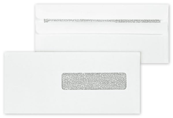 H0051 HCFA Blank Envelope Self Seal Right Window 9 1/2 x 4 1/8" QTY 500