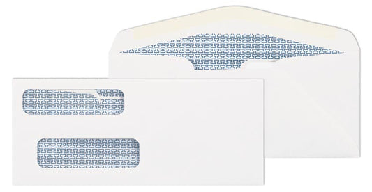 SR900ES Double Window Envelope 8 5/8 x 3 5/8" QTY 250