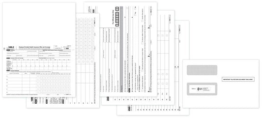 TF5096E Laser 1095C ACA Set w/Envelopes 8 1/2 x 11"  QTY 50